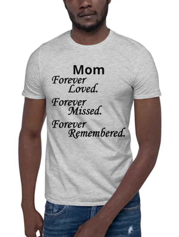 Non-Customizable - Block Design with Black Lettering Gildan Softstyle Ring-Spun Cotton Unisex