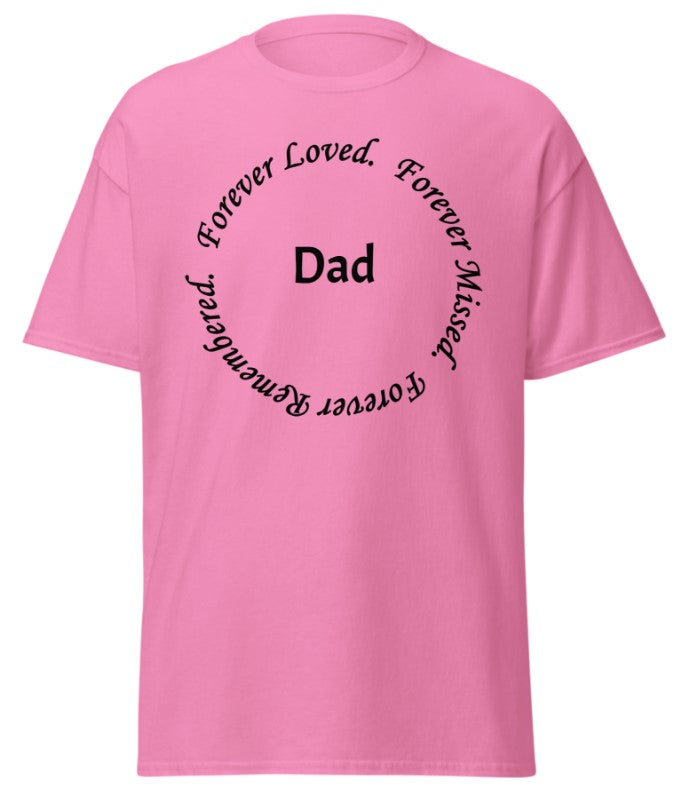 Non-Customizable - Circle Design with Black Lettering Gildan Classic Cotton