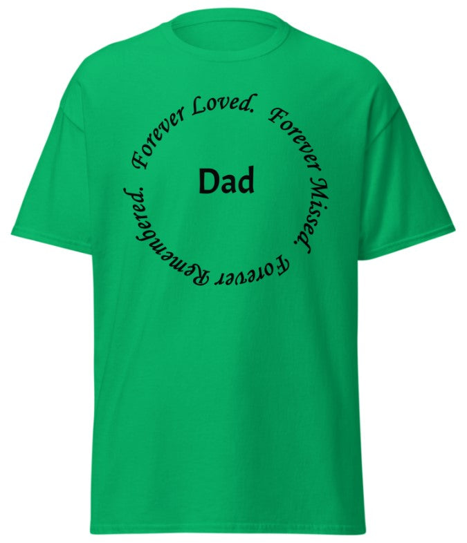 Non-Customizable - Circle Design with Black Lettering Gildan Classic Cotton