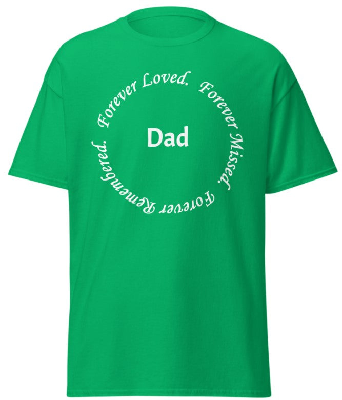 Non-Customizable - Circle Design with White Lettering Gildan Classic Cotton