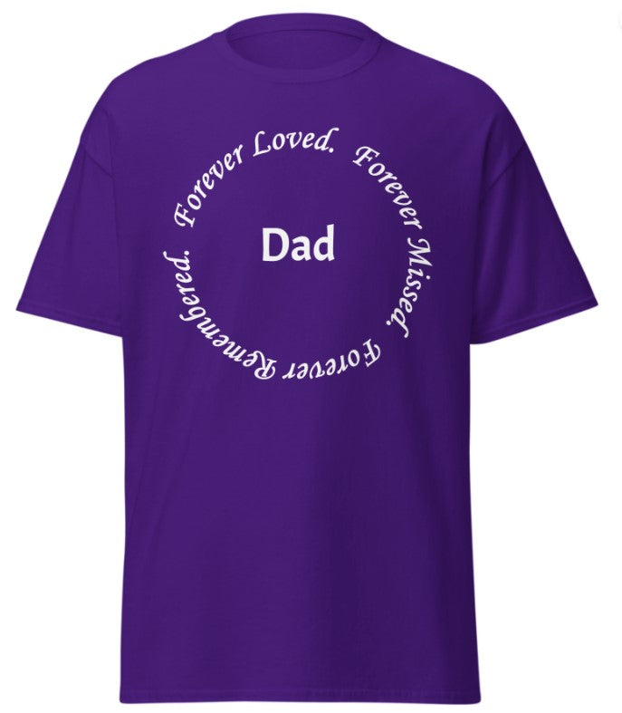 Non-Customizable - Circle Design with White Lettering Gildan Classic Cotton