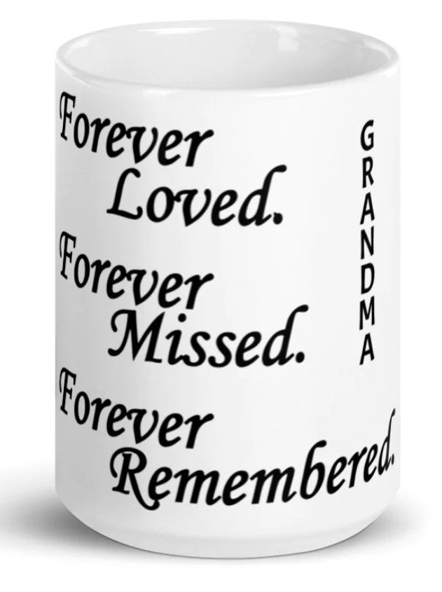 Glossy White Mug - Clearance