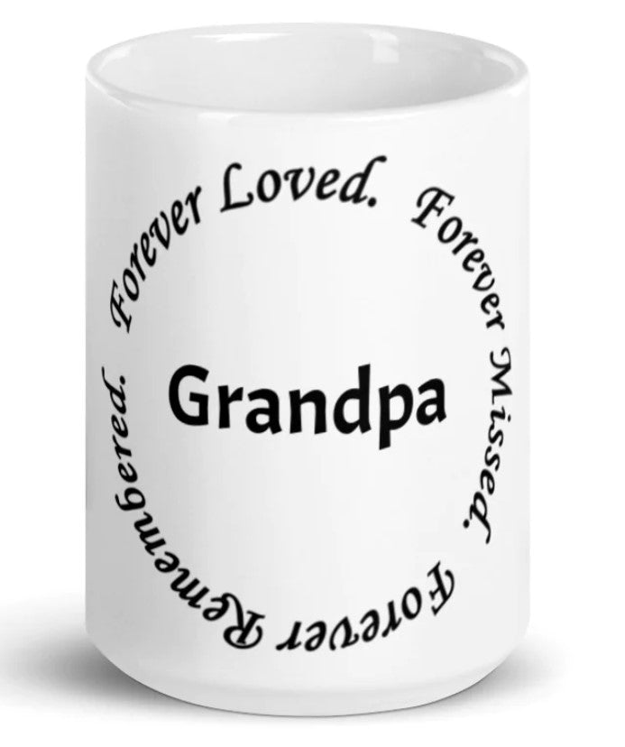 Glossy White Mug - Clearance