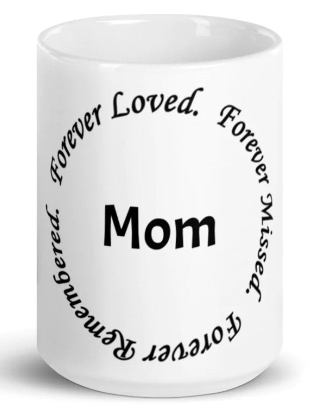Glossy White Mug - Clearance