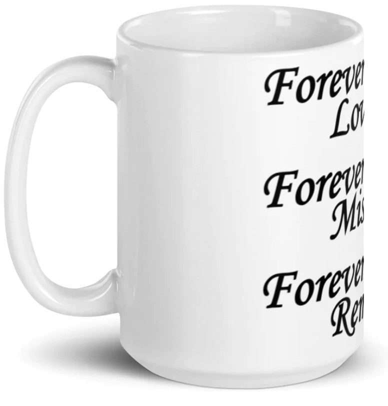 Glossy White Mug - Clearance